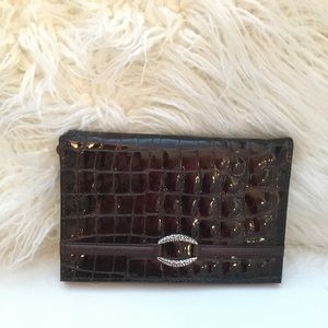 BNWT Brighton Crocodile Leather Wallet
